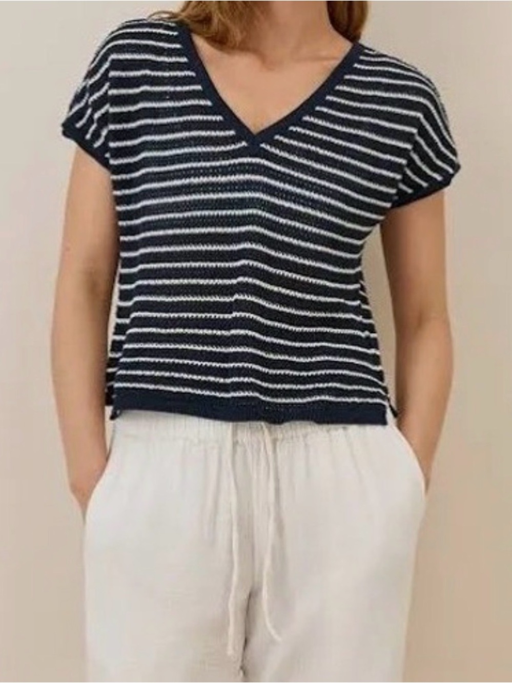 Pact Women knit top size L